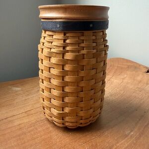Longaberger Basket Coin Bank 2003